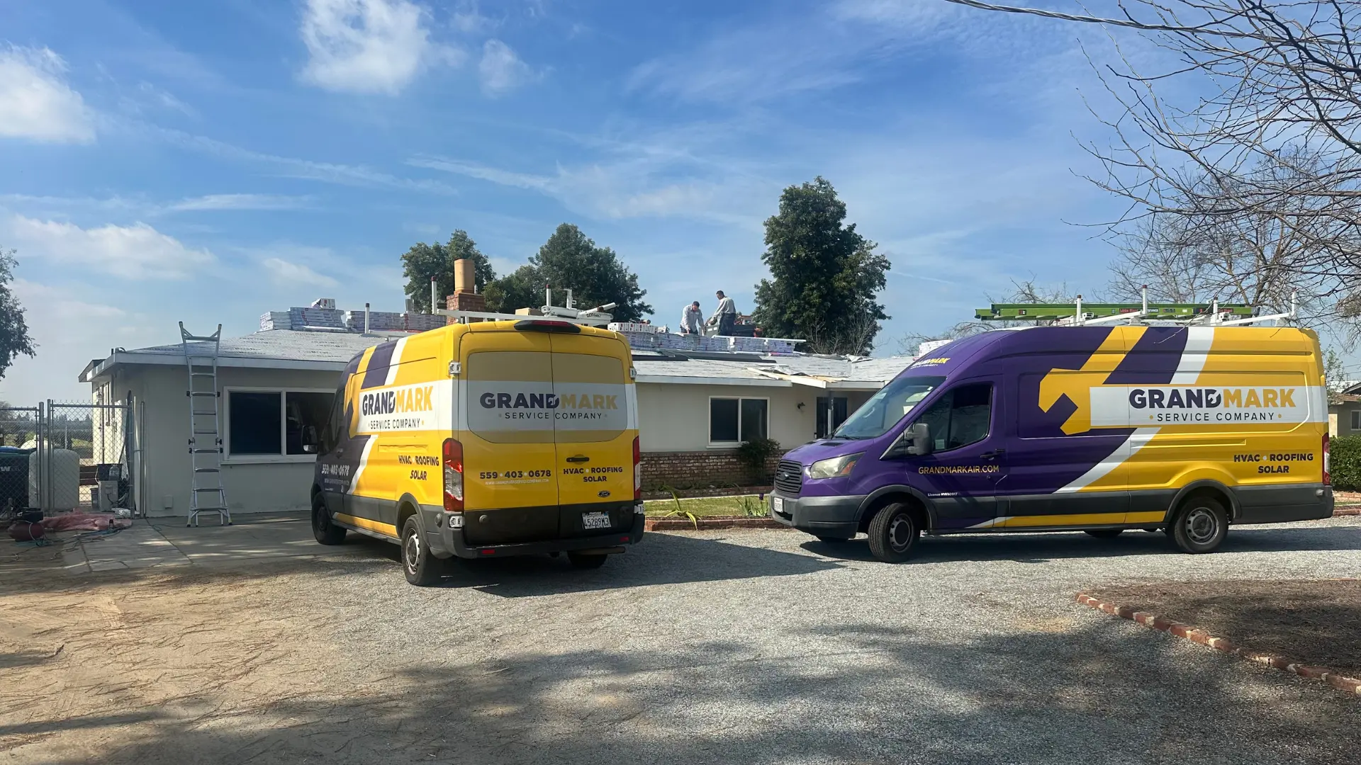 The Grandmark Service Company team — verified roofing and HVAC across the Central Valley