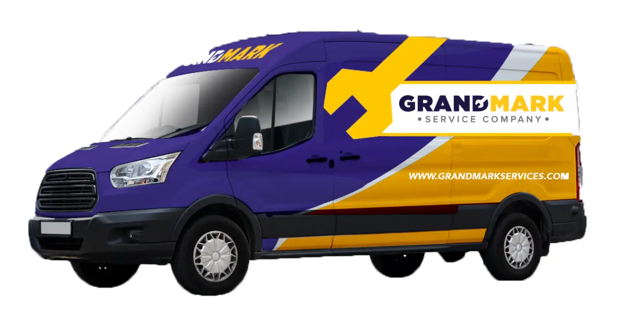Grandmark Service Company branded van