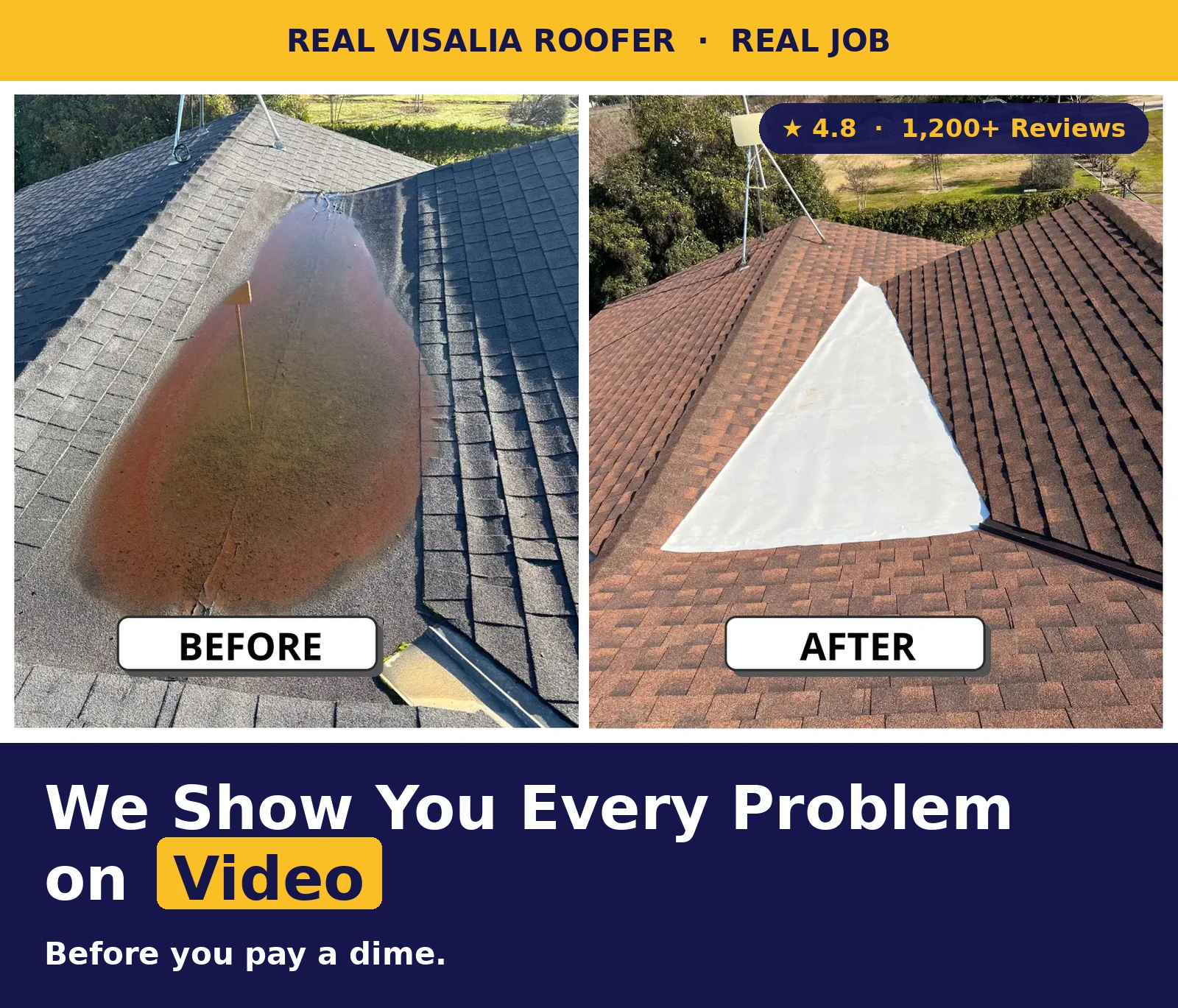 Visalia Roof Repair