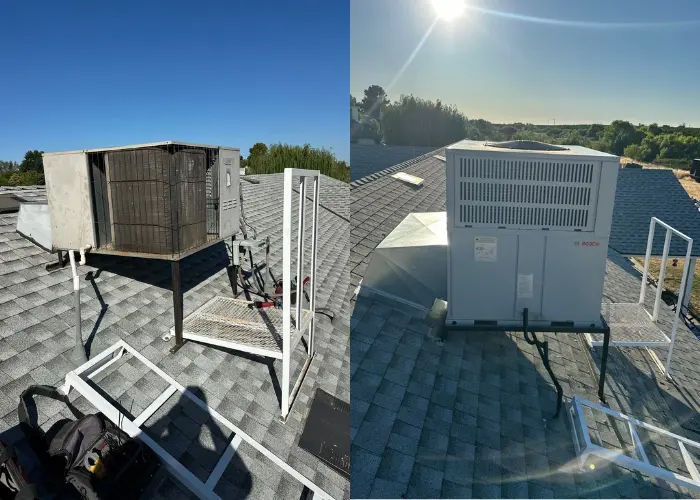 Roof after GAF replacement — Central California